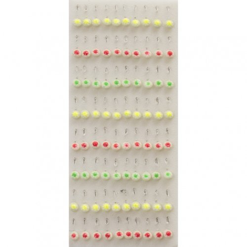 Мормышка Condor фосфорная №68 набор - d 8, Pr /80шт/