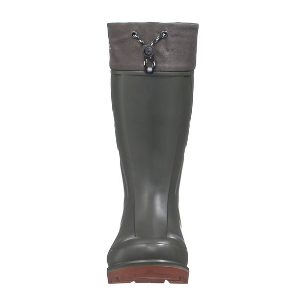 Сапоги Torvi ЭВА -40°C с прилитой шипованной подошвой и 4-х слойным меховым вкладышем олива р.46-47