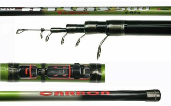 Удочка Atlas 6м с/к карбон 2442601 95,A27