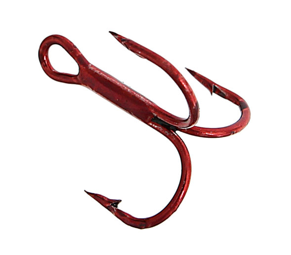 Крючок-тройник SIWEIDA красный №9 30шт 3104309 C173