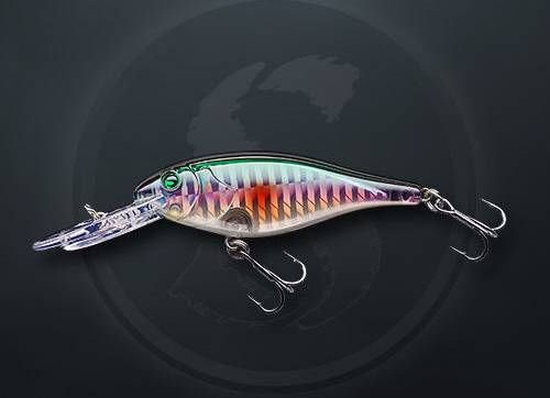 Воблер SPRUT Buri Shad 3D 70F 11г/OIL-3D