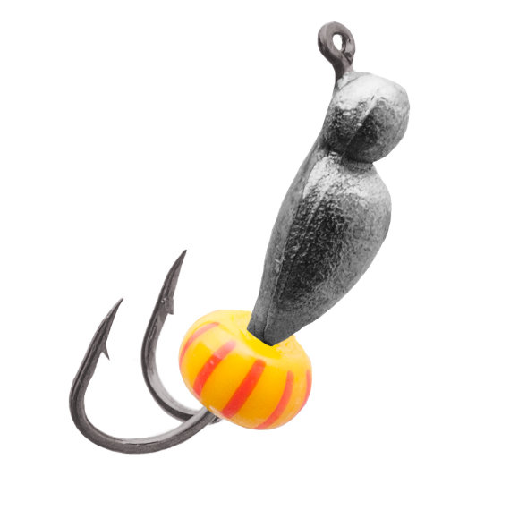 Мормышка вольфрамовая Lumicom Нимфа Коза Ф3 черный никель, цена за 1 шт.