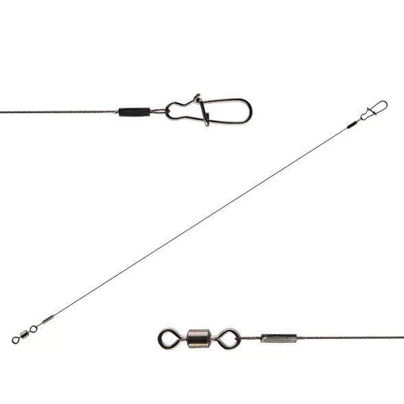 Поводок Sprut Classic 1*49 25см 12кг 2шт