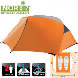 Палатка 2-х местная Norfin BEGNA 2 ALU NS