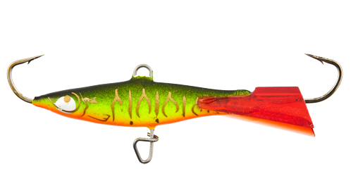 Балансир рыболовный для зимней рыбалки Lucky John Viking 70мм+тройник 41701-301RT