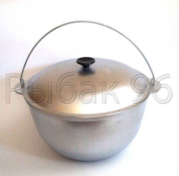 Казан 8л с крышкой д.280