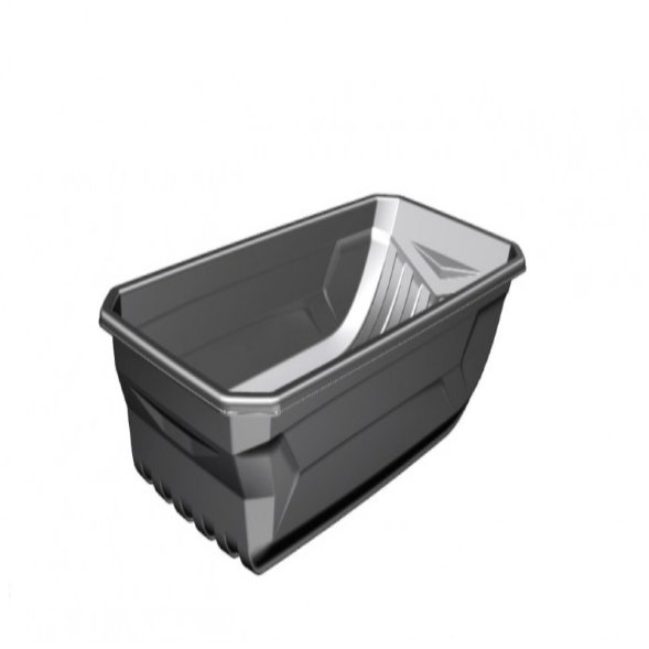 Сани Экструзион BELUGA 2000 с обвязкой и накладками 2000*1000*350 дно 820