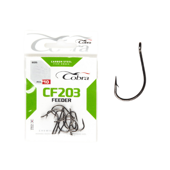 Крючки Cobra FEEDER SPECIALIST сер. CF203 разм. 004 10шт